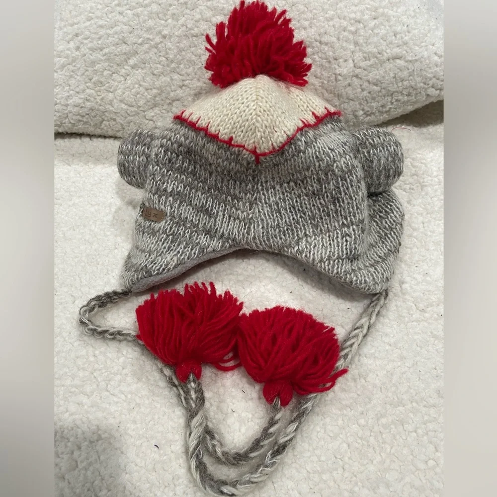 Sock Monkey‎ Hat-